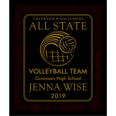 All State 8x10 Plaque